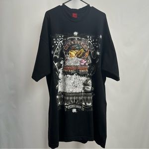 Y2K - Ekur Jeans - Hiphop Rap tee - Vintage embossed 3D - “Hustler’s Ambition”